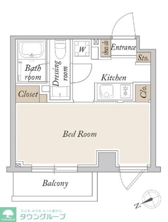 ORSUS新江古田の物件間取画像